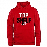 Men's Carolina Hurricanes Top Shelf Pullover Hoodie - Scarlet,baseball caps,new era cap wholesale,wholesale hats